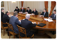 Prime Minister Vladimir Putin meets with Lithuanian Prime Minister Andrius Kubilius|26 march, 2010|13:44