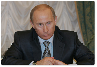 Prime Minister Vladimir Putin returns to Moscow