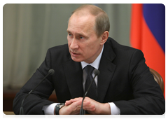 Председатель Правительства Российской Федерации В.В.Путин провел заседание Правительственной комиссии по высоким технологиям и инновациям|3 марта, 2010|16:35
