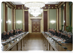 Prime Minister Vladimir Putin during a meeting of the Government Commission on High Technology and Innovation|3 march, 2010|16:36