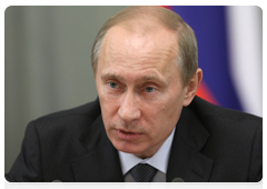 Председатель Правительства Российской Федерации В.В.Путин провел заседание Правительственной комиссии по высоким технологиям и инновациям|3 марта, 2010|16:36