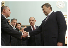 Prime Minister Vladimir Putin meets with Ukrainian President Viktor Yanukovych|5 march, 2010|19:55