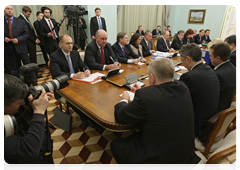 Prime Minister Vladimir Putin meets with Ukrainian President Viktor Yanukovych|5 march, 2010|20:29