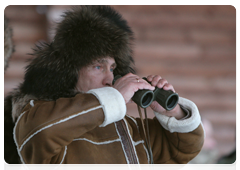 During his working trip to the Republic of Khakassiya on February 25, Prime Minister Vladimir Putin visited the foothills of Karatash, near the town of Abakan|6 march, 2010|09:25