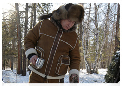 During his working trip to the Republic of Khakassiya on February 25, Prime Minister Vladimir Putin visited the foothills of Karatash, near the town of Abakan|6 march, 2010|09:26