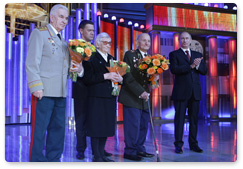 Prime Minister Vladimir Putin attends the awards ceremony for Russia’s Best Doctor of the Year