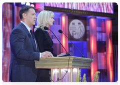 Ministry of Healthcare and Social Development of the Russian Federation Tatyana Golikova at the awards ceremony for Russia’s Best Doctor of the Year|19 april, 2010|17:02