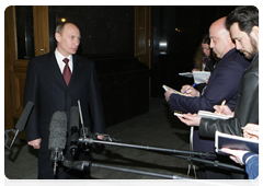 По завершении переговоров с руководством Украины Председатель Правительства Российской Федерации В.В.Путин ответил на вопросы журналистов|27 апреля, 2010|02:20