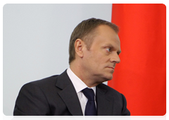 Премьер-министр Польши Д.Туск на встрече с Председателем Правительства Российской Федерации В.В.Путиным|7 апреля, 2010|21:21