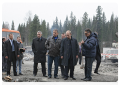 Председатель Правительства Российской Федерации В.В.Путин побывал на шахте «Распадская» в Междуреченске, где 8 мая произошла авария|11 мая, 2010|11:56