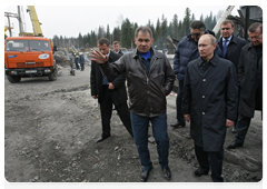 Председатель Правительства Российской Федерации В.В.Путин побывал на шахте «Распадская» в Междуреченске, где 8 мая произошла авария|11 мая, 2010|12:00
