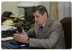 Sergei Kostin, chairman of state company Russian Highways (Avtodor)|12 may, 2010|13:24