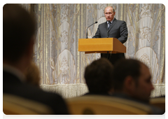 Prime Minister Vladimir Putin attended a joint meeting of the Ministry of Finance and Ministry of Economic Development Boards|14 may, 2010|15:11