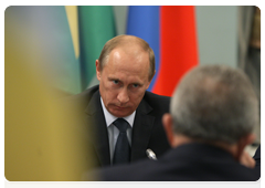 Prime Minister Vladimir Putin meeting with Brazilian President Luiz Inácio Lula da Silva|14 may, 2010|18:20