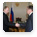 Prime Minister Vladimir Putin meets with First Deputy Prime Minister Viktor Zubkov