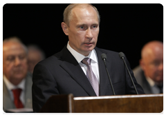 Prime Minister Vladimir Putin addressing the general meeting of the Russian Academy of Sciences|18 may, 2010|14:28