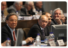 Prime Minister Vladimir Putin attending the General Meeting of the Russian Academy of Sciences|18 may, 2010|14:57