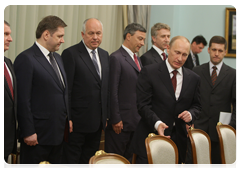 Prime Minister Vladimir Putin meeting with Qatari Deputy Prime Minister and Minister of Energy and Industry Abdullah Bin Hamad Al-Attiyah|20 may, 2010|18:24