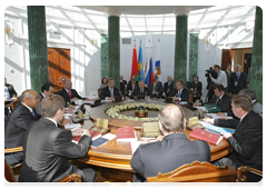 Prime Minister Vladimir Putin attending a meeting of the supreme governing body of the Customs Union comprising Russia, Belarus and Kazakhstan at the head-of-government level|21 may, 2010|11:27