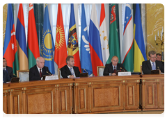 Prime Minister Vladimir Putin at the Council of the Heads of Government of the CIS|21 may, 2010|19:39