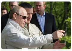 Prime Minister Vladimir Putin at Sochi National Park|3 may, 2010|09:23