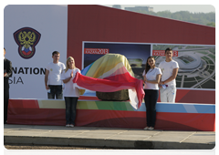 A dedication for a football stadium in Kazan|5 may, 2010|20:06
