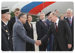 Prime Minister Vladimir Putin during his two-day visit to France|10 june, 2010|23:55