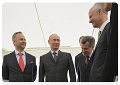 Prime Minister Vladimir Putin at the Yaroslavl Region pharmaceutical production complex|18 june, 2010|18:32