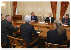 Prime Minister Vladimir Putin holding a meeting with Croatian Prime Minister Jadranka Kosor|19 june, 2010|13:21