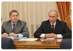 Prime Minister Vladimir Putin meeting with Indian Commerce and Industry Minister Anand Sharma|19 june, 2010|14:52