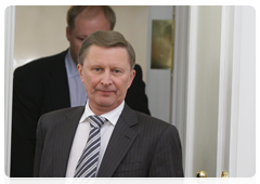 Deputy Prime Minister Sergei Ivanov before the Government Presidium meeting|21 june, 2010|17:33