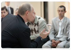 Prime Minister Vladimir Putin meeting with coal miners in Novokuznetsk|24 june, 2010|14:20