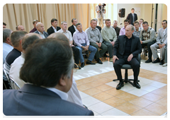 Prime Minister Vladimir Putin meeting with coal miners in Novokuznetsk|24 june, 2010|15:11