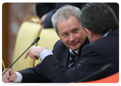 Minister of Regional Development Viktor Basargin at a meeting of the Government of the Russian Federation|3 june, 2010|17:30