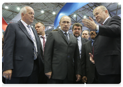 Prime Minister Vladimir Putin at the Engineering Technologies - 2010 international forum|30 june, 2010|16:28