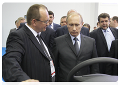 Prime Minister Vladimir Putin at the Engineering Technologies - 2010 international forum|30 june, 2010|16:28