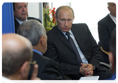 Председатель Правительства Российской Федерации В.В.Путин встретился с Президентом Йеменской Республики А.А.Салехом|30 июня, 2010|17:45