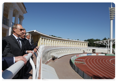 Prime Minister Vladimir Putin at  Meteor stadium in Zhukovsky|30 june, 2010|18:26