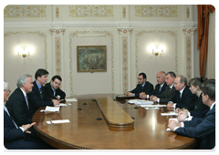 Prime Minister Vladimir Putin meeting with GE’s management|4 june, 2010|14:07