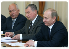 Prime Minister Vladimir Putin meeting with GE’s management|4 june, 2010|14:07