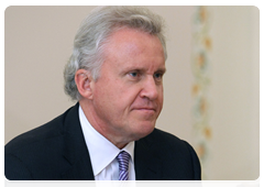 GE Chairman and CEO Jeff Immelt meeting with Prime Minister Vladimir Putin|4 june, 2010|14:07