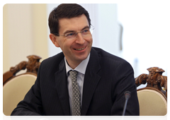 Minister of Telecommunications and Mass Media Igor Shchegolev during a meeting on federal budget spending on agriculture for the period 2011-2013|4 june, 2010|14:48