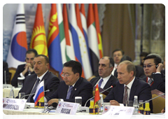 Prime Minister Vladimir Putin attending the third summit of the Conference on Interaction and Confidence-Building Measures in Asia in Istanbul, Turkey|8 june, 2010|15:11