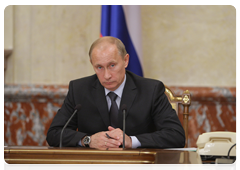 Prime Minister Vladimir Putin chairs a meeting of the Government Presidium|12 july, 2010|17:59