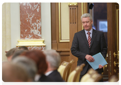 Deputy Prime Minister and Chief of Government Staff Sergei Sobyanin at a meeting of the Presidium of the Russian Government|12 july, 2010|13:07