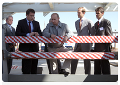 Prime Minister visiting Gremyachin potassium salt deposits in the Volgograd Region|15 july, 2010|19:33