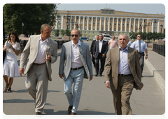 Prime Minister Vladimir Putin at the Novgorod Kremlin in the Novgorod Region|26 july, 2010|15:46