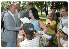 Prime Minister Vladimir Putin at the Novgorod Kremlin in the Novgorod Region|26 july, 2010|16:08