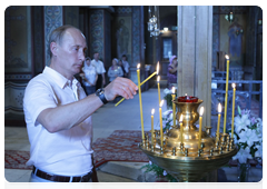 Prime Minister Vladimir Putin at the Novgorod Kremlin in the Novgorod Region|26 july, 2010|18:08