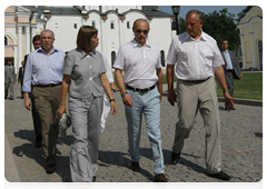 Prime Minister Vladimir Putin at the Novgorod Kremlin in the Novgorod Region|26 july, 2010|18:08